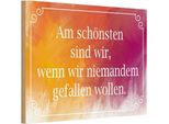 Vianmo Insegna In Legno 12X18 Cm Am SchöNsten Sind Wir Wenn Wir
