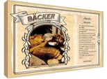 Vianmo Insegna In Legno 20X30 Cm BäCker
