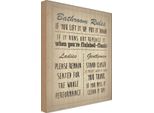 Vianmo Insegna In Legno 18X12 Cm Bathroom Rules Ladies Gentlemen