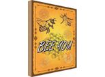 Vianmo Insegna In Legno 18X12 Cm Bee You Biene Honig Imkerei