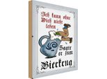 Vianmo Insegna In Legno 30X20 Cm Bier Kann Nicht Ohne Dich Nicht Leben
