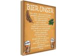 Vianmo Insegna In Legno 18X12 Cm Bier Unser In Ewigkeit Prost