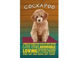 Vianmo Insegna In Legno 30X20 Cm Cockapoo Hund Loves To Show You