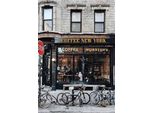 Vianmo Insegna In Legno 18X12 Cm Coffee New York Kaffee