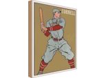Vianmo Insegna In Legno 30X20 Cm Cornell Baseball Schlagmann