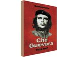 Vianmo Insegna In Legno 18X12 Cm Comandant Che Guevara 1928-1967