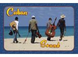 Vianmo Insegna In Legno 12X18 Cm Cuba Cuban Sound Band Am Strand