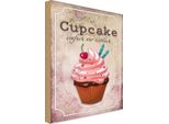 Vianmo Insegna In Legno 18X12 Cm Cupcake Einfach Nur KöStlich