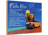 Vianmo Insegna In Legno 12X18 Cm Cuba Libre Rezept Rum Alkohol