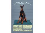 Vianmo Insegna In Legno 18X12 Cm Dobermann Lernt Schnell Hund