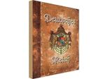 Vianmo Insegna In Legno 30X20 Cm Bandiera Deutsches Reich Wappen
