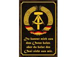 Vianmo Insegna In Legno 30X20 Cm Du Holst Ossi Nicht Aus Mir