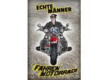 Vianmo Insegna In Legno 30X20 Cm Echte MäNner Fahren Motorrad