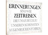 Vianmo Insegna In Legno 20X30 Cm Erinnerungen Sind Zeitreisen