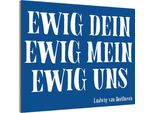 Vianmo Insegna In Legno 12X18 Cm Ewig Dein Ewig Mein Ewig Uns