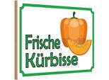 Vianmo Insegna In Legno 12X18 Cm Frische KüRbisse Hofladen