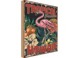 Vianmo Insegna In Legno 30X20 Cm Hawaii Tropical Paradise Alkohol