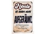 Vianmo Insegna In Legno 30X20 Cm Heute Leider Nicht AufgeräUmt
