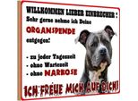 Vianmo Insegna In Legno 20X30 Cm Hund Willkommen Einbrecher