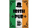 Vianmo Insegna In Legno 30X20 Cm Irish Pub Bier Alkohol