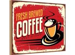 Vianmo Insegna In Legno 20X30 Cm Kaffee Best Coffee In Town