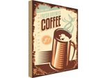 Vianmo Insegna In Legno 30X20 Cm Kaffee Fresh Brewed Coffee $1