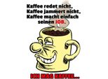 Vianmo Insegna In Legno 18X12 Cm Kaffee Redet Nicht Macht Seinen Job