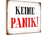 Vianmo Insegna In Legno 20X30 Cm Keine Panik