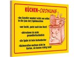 Vianmo Insegna In Legno 12X18 Cm KüChen Ordnung Geschirr SpüLe