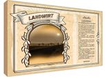 Vianmo Insegna In Legno 20X30 Cm Landwirt