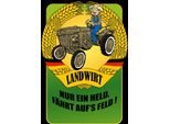 Vianmo Insegna In Legno 30X20 Cm Landwirt Nur Ein Held FäHrt