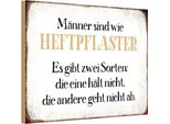 Vianmo Insegna In Legno 20X30 Cm MäNner Sind Wie Heftpflaster