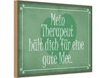 Vianmo Insegna In Legno 20X30 Cm Mein Therapeut Dich Gute Idee