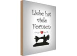 Vianmo Insegna In Legno 30X20 Cm NäHen Liebe Hat Viele Formen