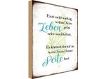 Vianmo Insegna In Legno 30X20 Cm Nicht Wichtig Wohin Du Gehst