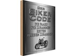 Vianmo Insegna In Legno 30X20 Cm Motorrad Biker Code Paare Zusammen