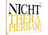 Vianmo Insegna In Legno 20X30 Cm Nicht Therapierbar