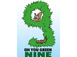 Vianmo Insegna In Legno 18X12 Cm Oh You Green Nine