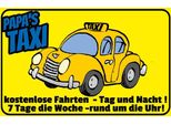Vianmo Insegna In Legno 12X18 Cm Papa`S Taxi Kostenlose Fahrten