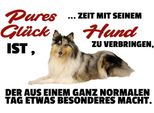 Vianmo Insegna In Legno 20X30 Cm Pures GlüCk Zeit Mit Seinem Hund