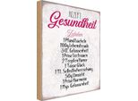 Vianmo Insegna In Legno 18X12 Cm Rezept Gesundheit Zutaten