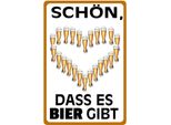 Vianmo Insegna In Legno 30X20 Cm SchöN Dass Es Bier Gibt