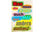 Vianmo Insegna In Legno 18X12 Cm Schuld Auch Bei Anderen Suchen