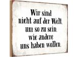 Vianmo Insegna In Legno 20X30 Cm Sind Nicht Auf Welt Wie Andere
