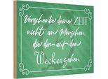 Vianmo Insegna In Legno 20X30 Cm Verschenke Deine Zeit Nicht