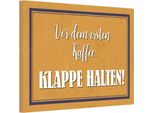 Vianmo Insegna In Legno 12X18 Cm Vor Dem Ersten Kaffee Klappe