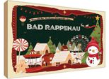 Vianmo Insegna In Legno 20X30 Cm Weihnachten Aus Bad Rappenau