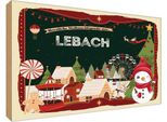Vianmo Insegna In Legno 20X30 Cm Weihnachten Aus Lebach