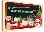 Vianmo Insegna In Legno 20X30 Cm Weihnachten Bad Kissungen