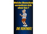 Vianmo Insegna In Legno 18X12 Cm Welche Menschen Vermehren Sich